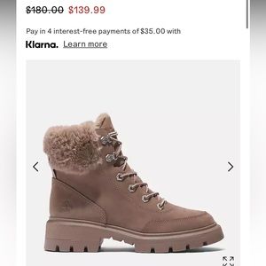 Women’s Size 9 Timberland boots